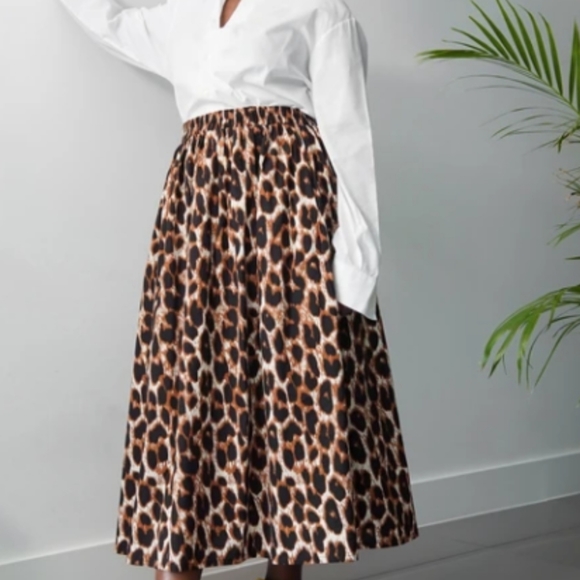 Kemi Telford Leopard Skirt - Picture 2 of 7